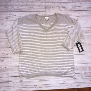 STYLUS striped sweater size med